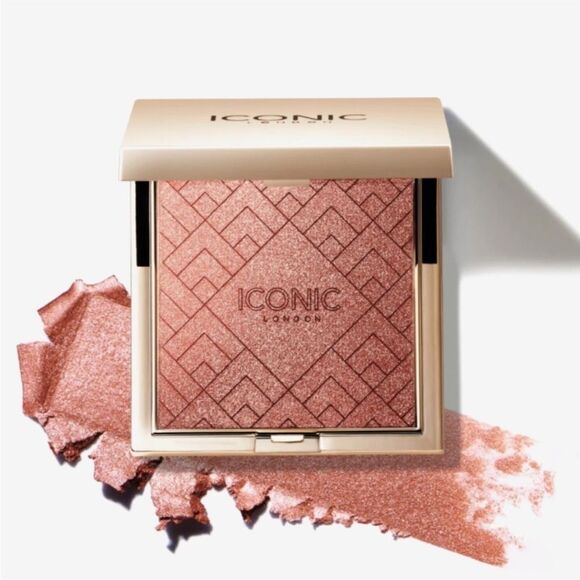 Iconic London So Cheeky Kissed By The Sun Blush Multi Use Cheek Powder Pink New - Picture 2 of 4